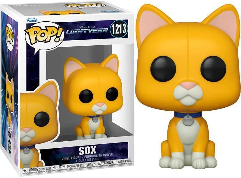 FUNKO POP! Vinilinė figūrėlė: Disney Lightyear - Sox, 9 cm
