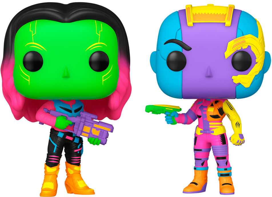 FUNKO POP! Vinilinė figūrėlė: Marvel: Guardians of the Galaxy - Gamora & Nebula, 9 cm aprašymas - Prekės nuotrauka