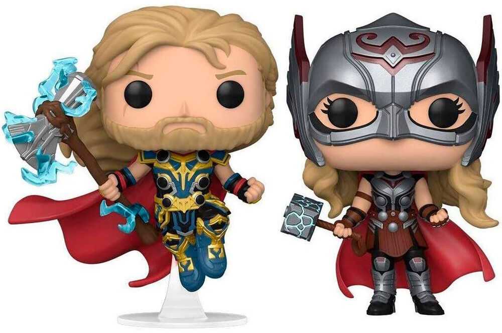FUNKO POP! Vinilinė figūrėlė: Marvel - Thor and Mighty Thor, 10 cm aprašymas - Prekės nuotrauka