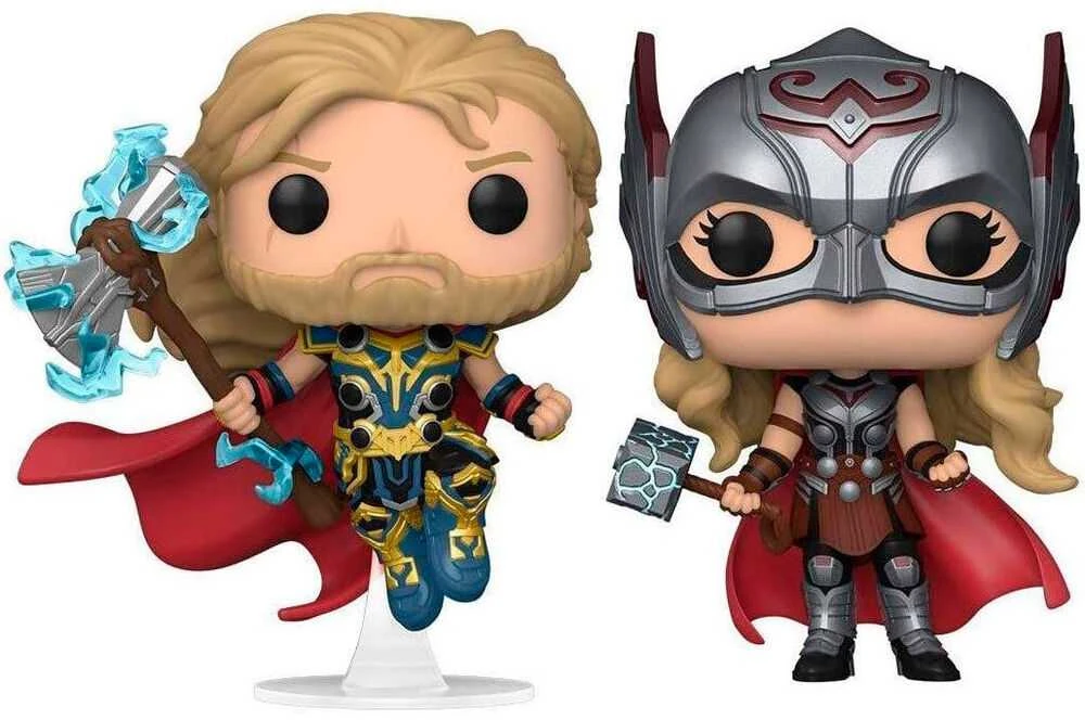 FUNKO POP! Vinilinė figūrėlė: Marvel - Thor and Mighty Thor, 10 cm aprašymas - Prekės nuotrauka
