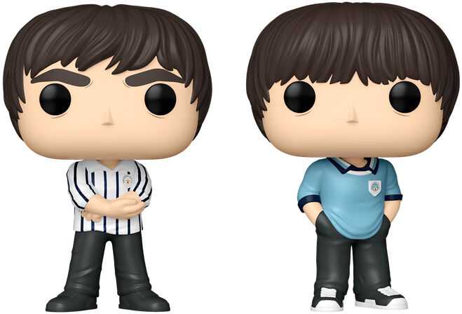FUNKO POP! Vinilinių figūrėlių rinkinys: Oasis - Liam & Noel Gallagher, ~10 cm (2 vnt.) aprašymas - Prekės nuotrauka
