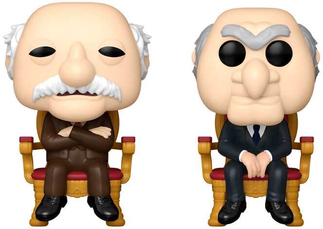 FUNKO POP! Vinilinių figūrėlių rinkinys: The Muppets - Waldorf and Statler, ~9 cm (2 vnt.) aprašymas - Prekės nuotrauka