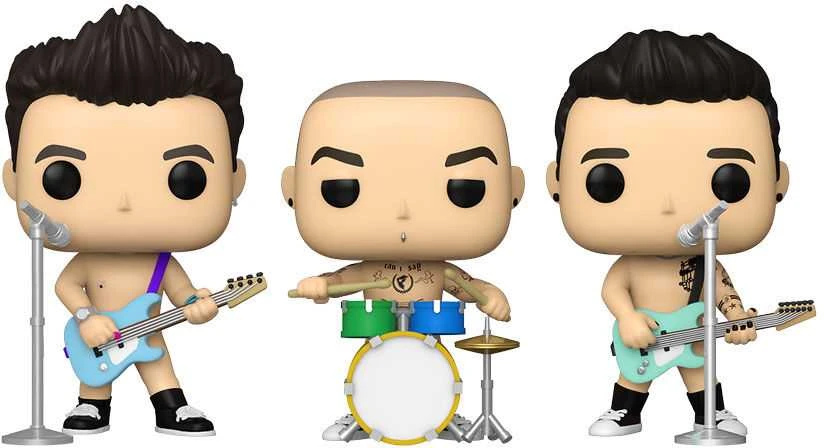 FUNKO POP! Vinilinių figūrėlių rinkinys: Blink 182, ~4 cm (3 vnt.) aprašymas - Prekės nuotrauka