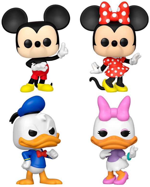 FUNKO POP! Vinilinių figūrėlių rinkinys: Disney, ~8 cm (4 vnt.) aprašymas - Prekės nuotrauka