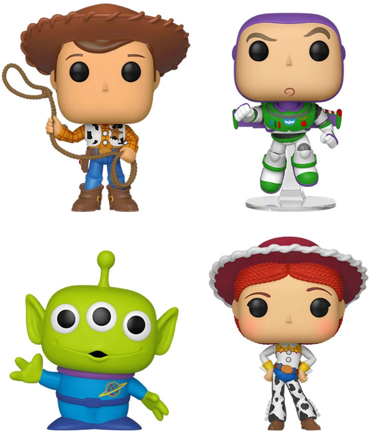 Funko POP pack 4 figures Disney Pixar Toy Story