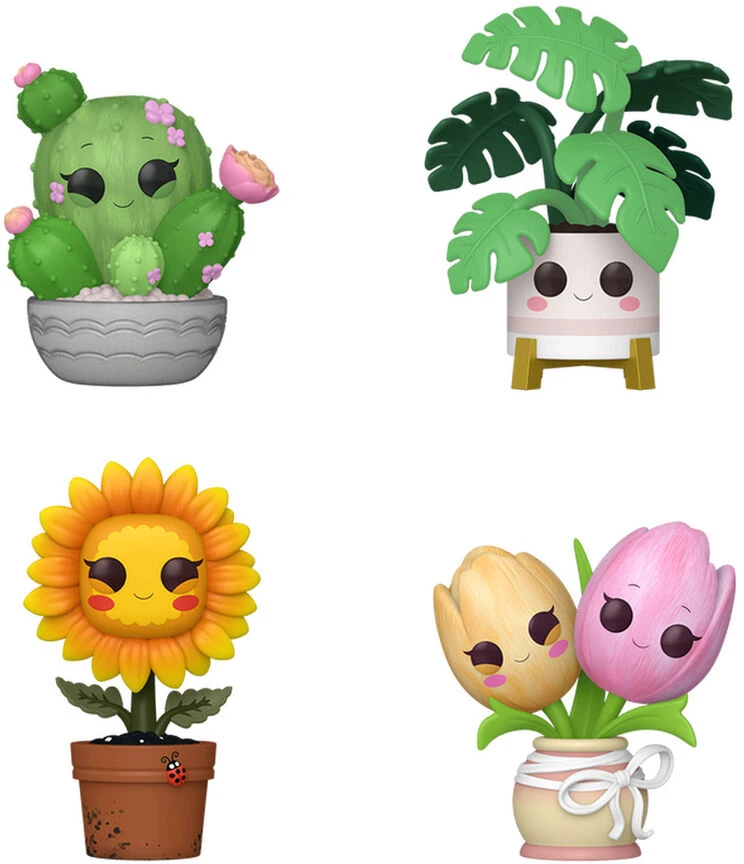 FUNKO POP! Vinilinių figūrėlių rinkinys: Flora, ~8.6 cm (4 vnt.)