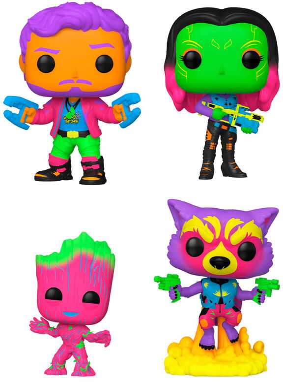 FUNKO POP! Vinilinių figūrėlių rinkinys: Marvel: Guardians of the Galaxy vol. 2, ~8 cm (4 vnt.) aprašymas - Prekės nuotrauka