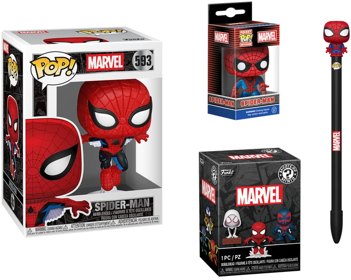 Funko POP Pack Bundle Marvel Spider-Man