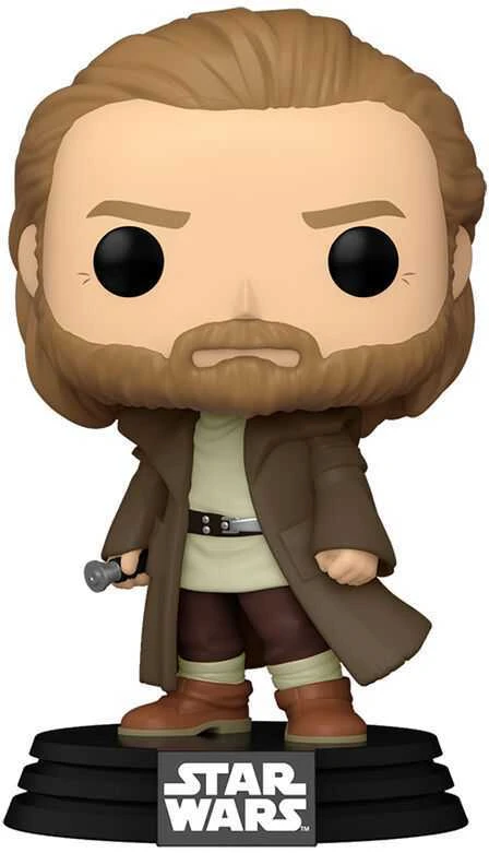 FUNKO POP! Vinilinė figūrėlė: Žvaigždžių karai - Obi-Wan Kenobi, 9.5 cm