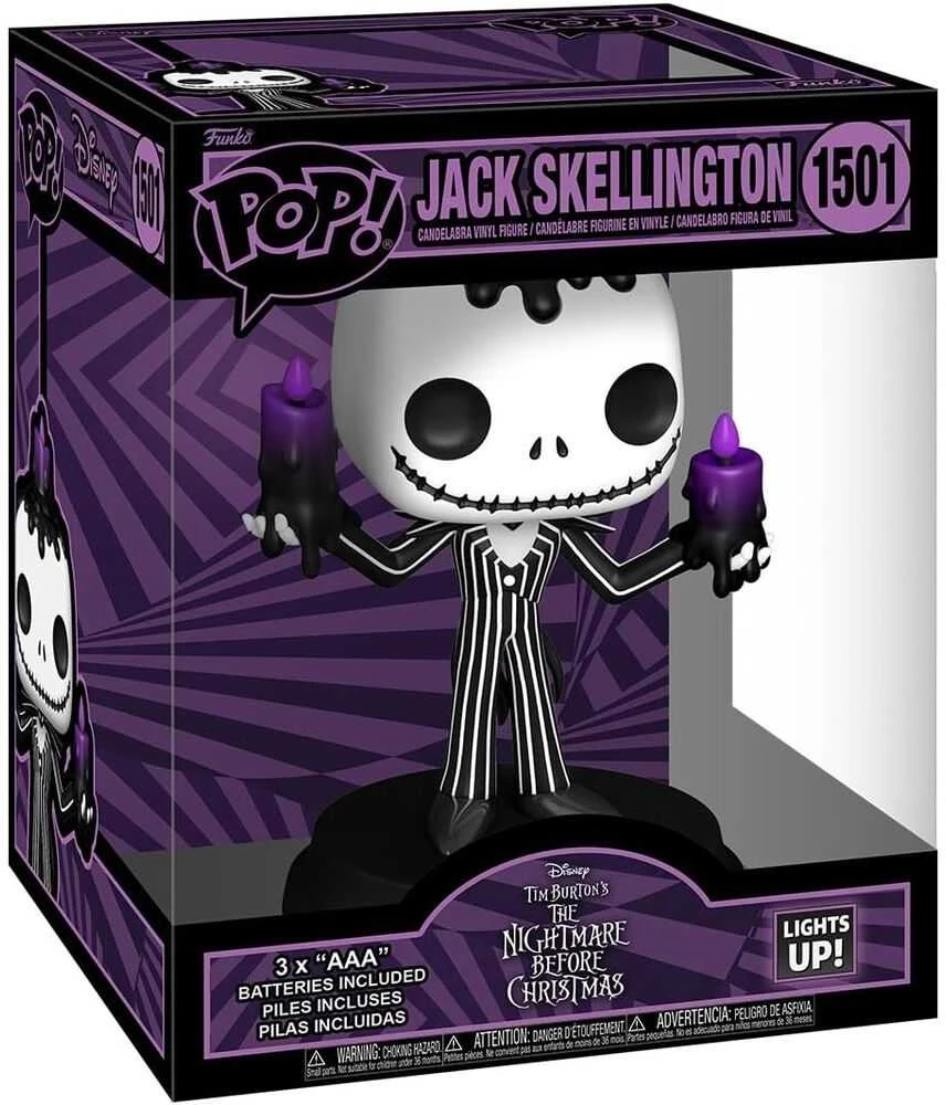 FUNKO POP! Vinilinė figūrėlė: Disney Nightmare Before Christmas – Jack Skellington, 15 cm