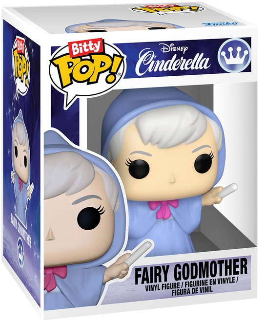 FUNKO POP! Bitty Vinilinė figūrėlė: Disney - Pelenės pilis + 2 figūrėlės