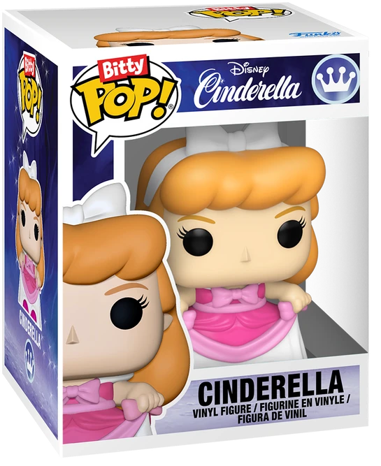 FUNKO POP! Bitty Vinilinė figūrėlė: Disney - Pelenės pilis + 2 figūrėlės