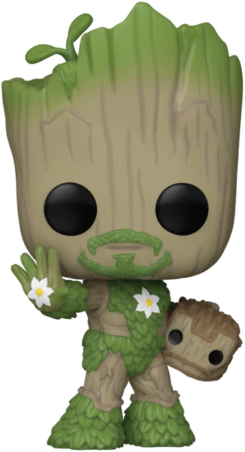 FUNKO POP! Vinilinė figūrėlė: Marvel - Groot as Iron Man, 9 cm