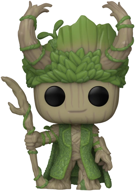 FUNKO POP! Vinilinė figūrėlė: Marvel  - Groot as Loki, 9 cm