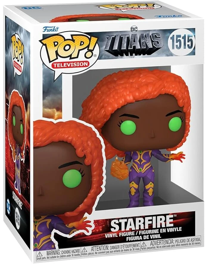 FUNKO POP! Vinilinė figūrėlė: Titans - Starfire, 9 cm