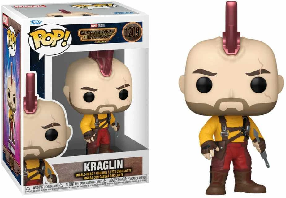 FUNKO POP! Vinilinė figūrėlė: Guardians of the Galaxy – Kraglin, 9 cm