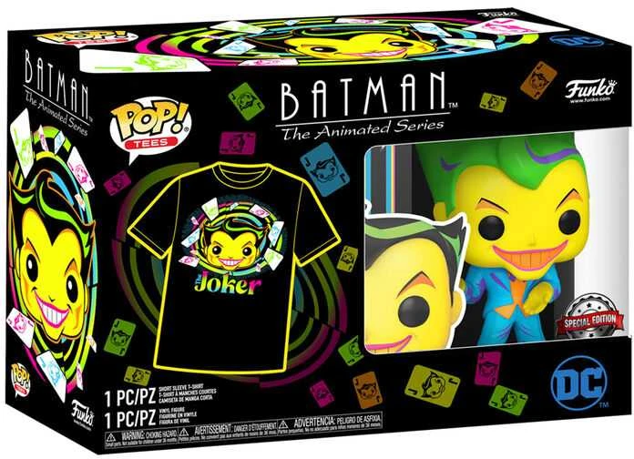 Funko Set figure POP & Tee DC Comics Batman Joker Exclusive