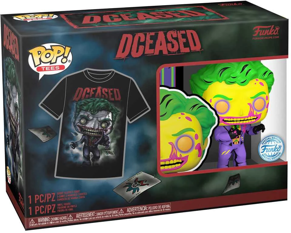 Funko Set figure POP & Tee DC Comics Joker