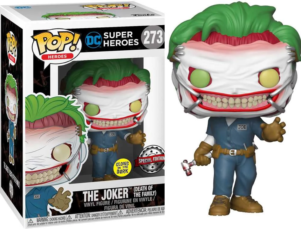 Funko Set figure POP & Tee DC Comics The Joker Exclusive M