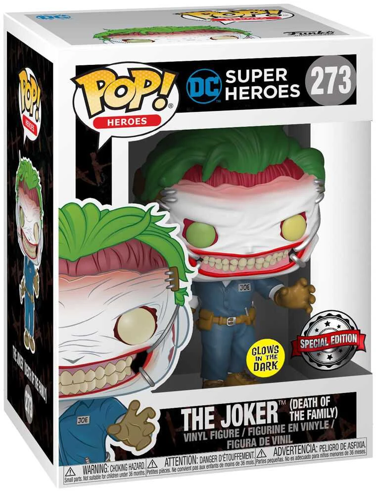 Funko Set figure POP & Tee DC Comics The Joker Exclusive M