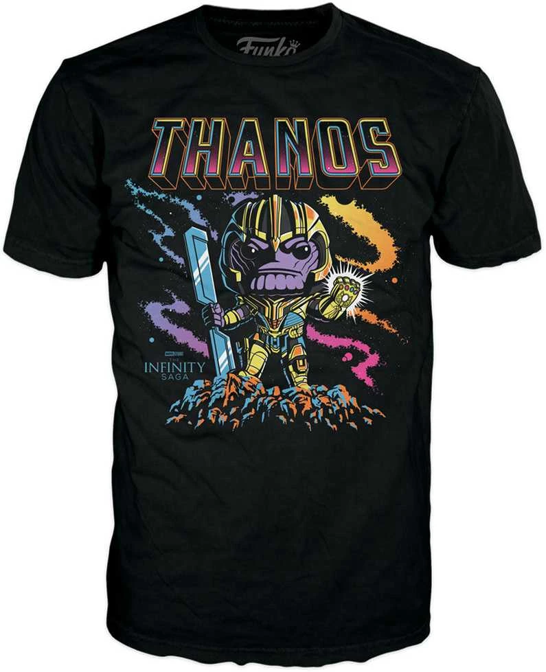 Funko Set figure POP & Tee Marvel Infinity Saga Thanos Exclusive