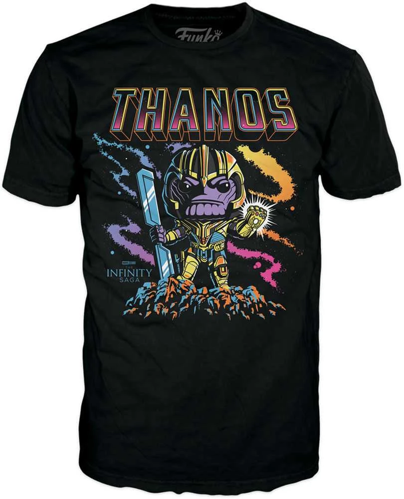 Funko Set figure POP & Tee Marvel Infinity Saga Thanos Exclusive