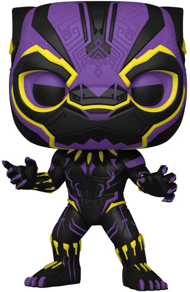Funko Set figure POP & Tee Marvel Wakanda Forever Juodas Panther Exclusive