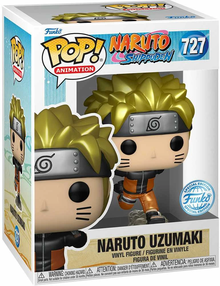 Funko Set figure POP & Tee Naruto Shippuden Exclusive