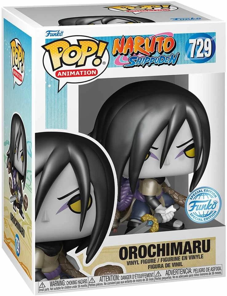 Funko Set figure POP & Tee Naruto Shippuden Orochimaru
