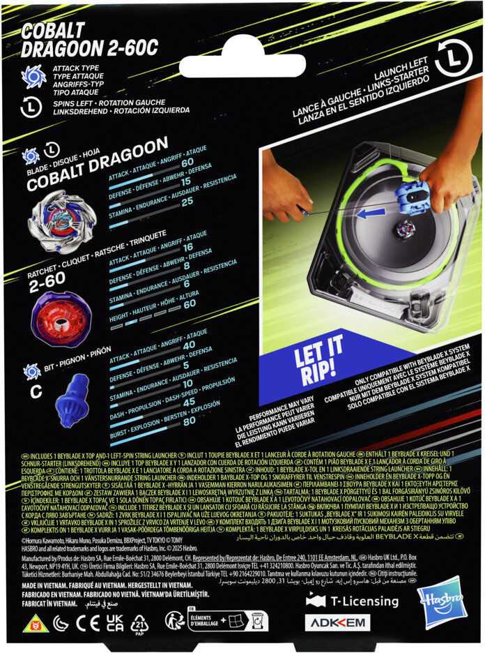 BEYBLADE X Deluxe starter pack