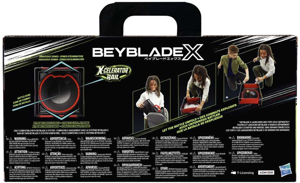 BEYBLADE Nešiojama kovos arena „Beyblade X“