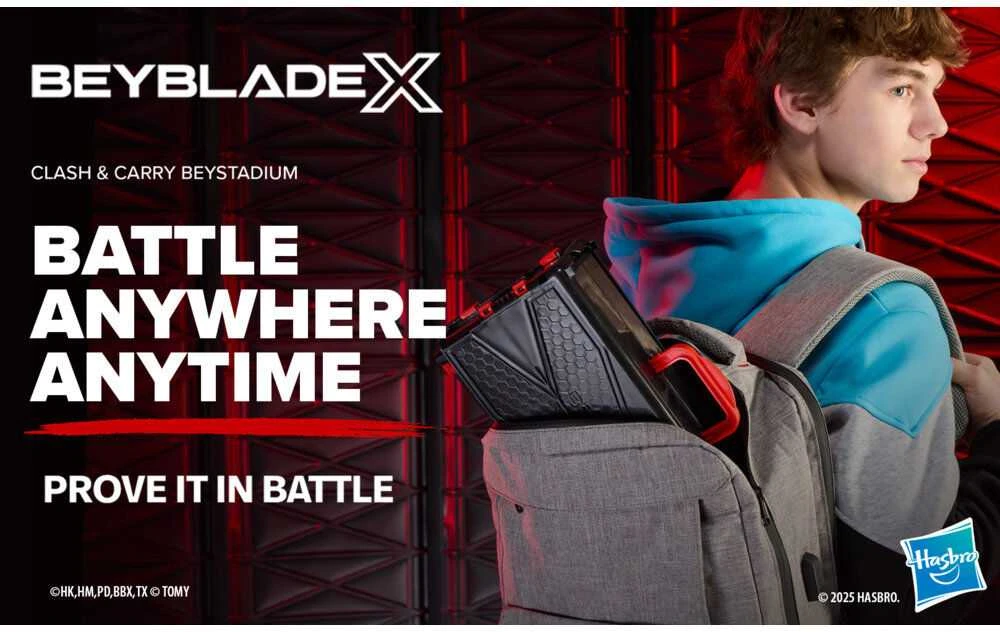 BEYBLADE Nešiojama kovos arena „Beyblade X“