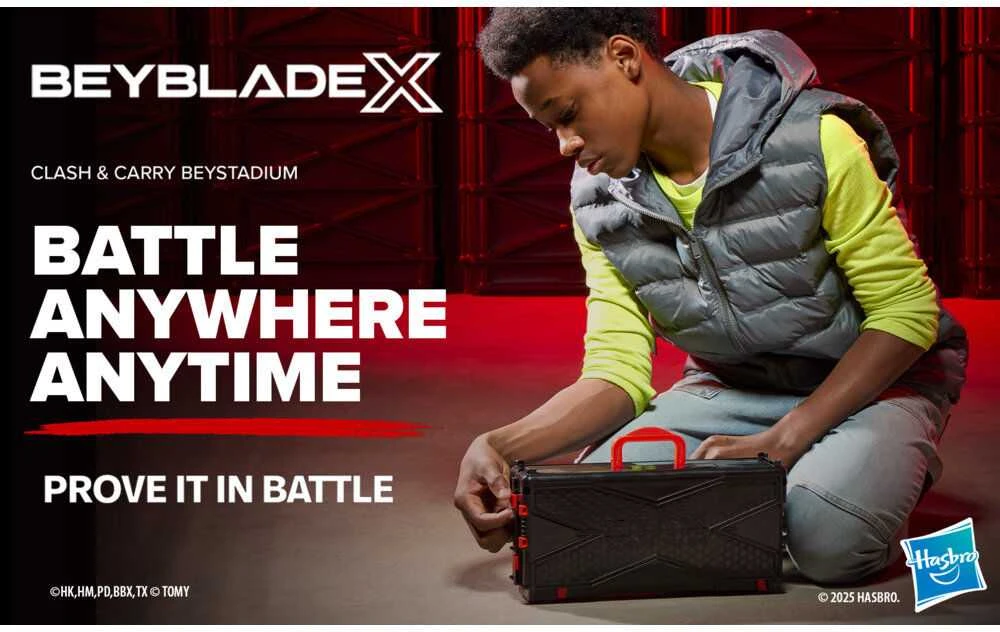 BEYBLADE Nešiojama kovos arena „Beyblade X“