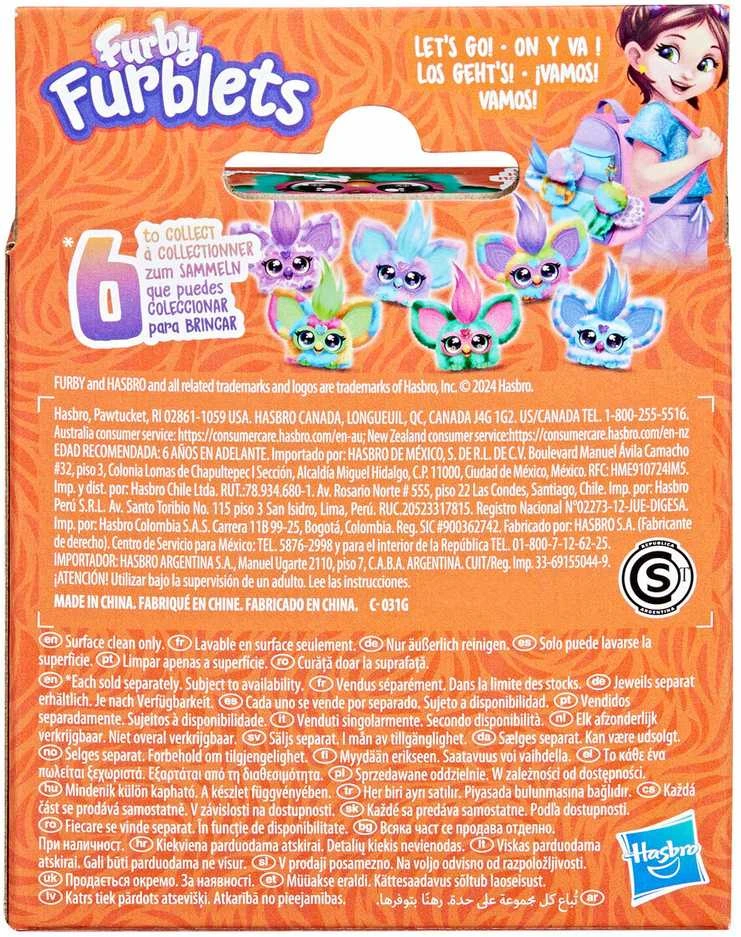Hasbro Furby Furblets Mello-Nee (grün/raudona)