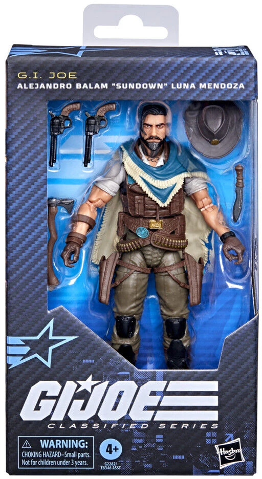 Hasbro G.I. Joe Classified Series Alejandro Balam Sundown Luna Mendoza figure 15cm