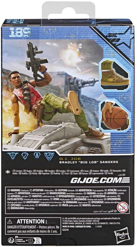 Hasbro G.I. Joe Classified Series Bradley Big Lob Sanders figure 15cm