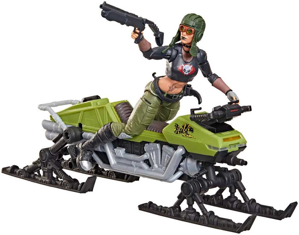 Hasbro G.I. Joe Classified Series Cobra Zanya and Dreadnok Chameleon figure 15cm