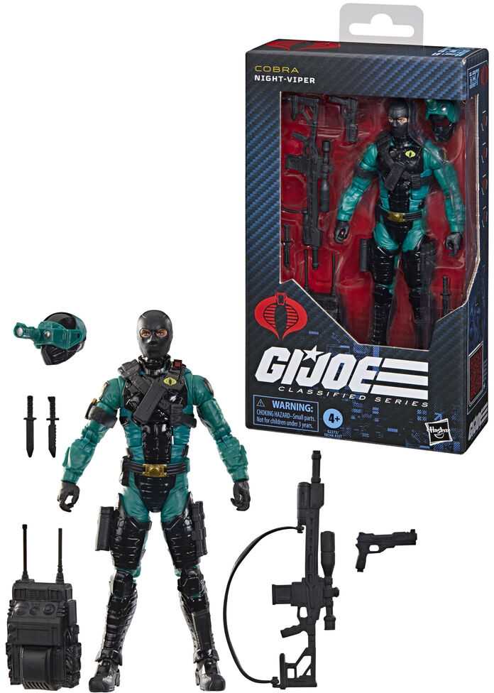 Hasbro G.I. Joe Classified Series Cobra Night-Viper figure 15cm