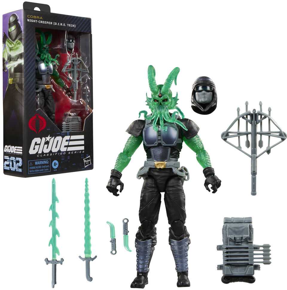 Hasbro G.I. Joe Classified Series Cobra Night Creeper D.I.R.E Tech figure 15cm