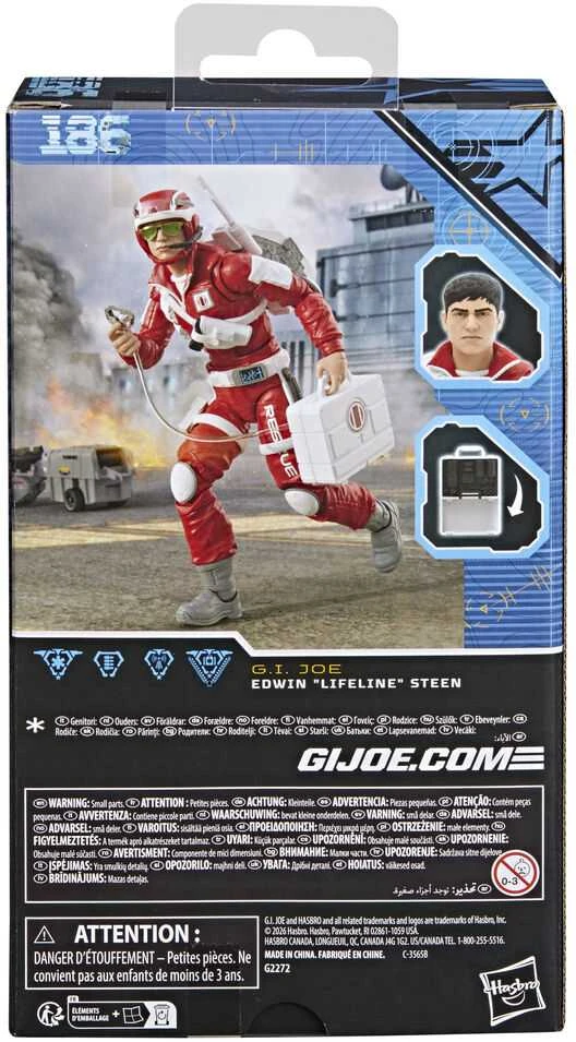 Hasbro G.I. Joe Classified Series Edwin Lifeline figure 15cm