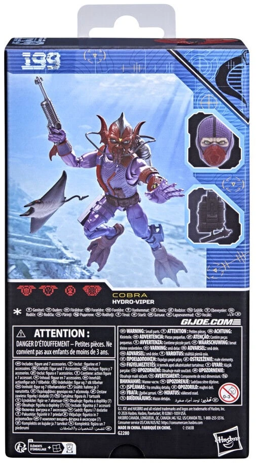 Hasbro G.I. Joe Classified Series Hydro-Viper figure 15cm