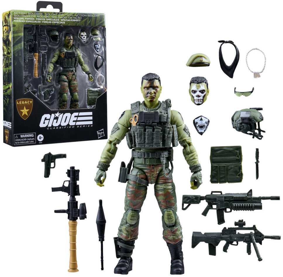 Hasbro G.I. Joe Classified Series Legacy Collection Action Soldier figure 15cm