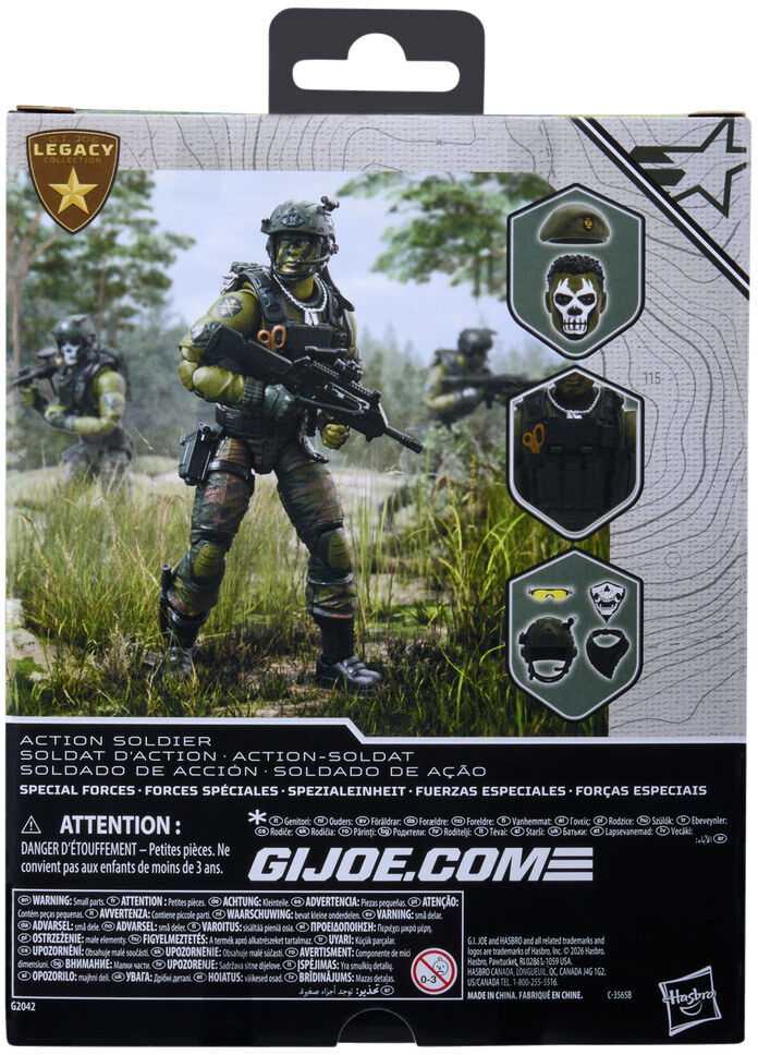 Hasbro G.I. Joe Classified Series Legacy Collection Action Soldier figure 15cm