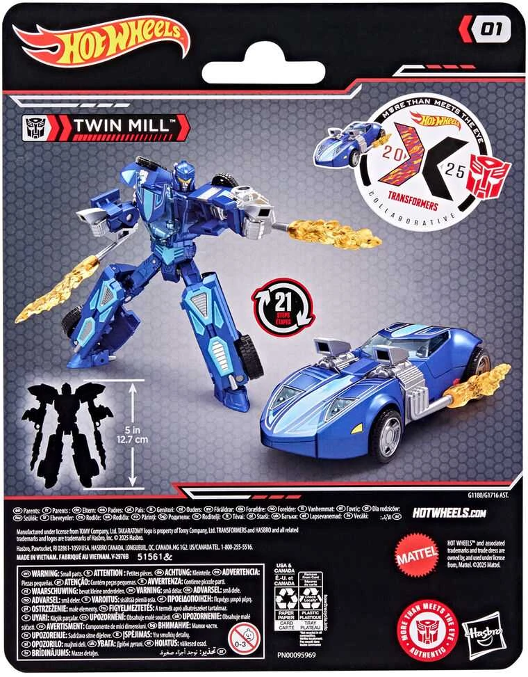 Hasbro Hot Wheels Transformers Twin Mill car