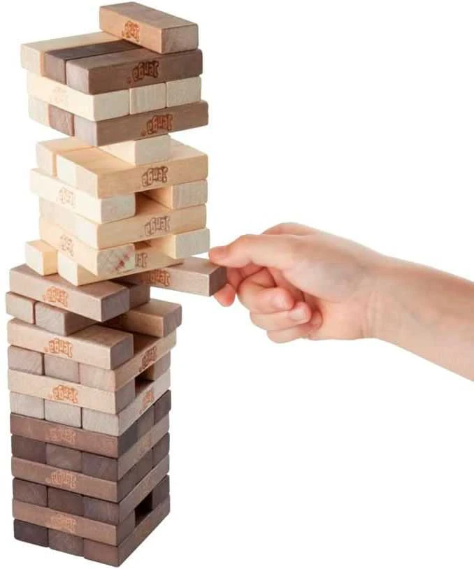 Hasbro *****Jenga žaidimo kolekcinis leidimas Rustik C2314 /6