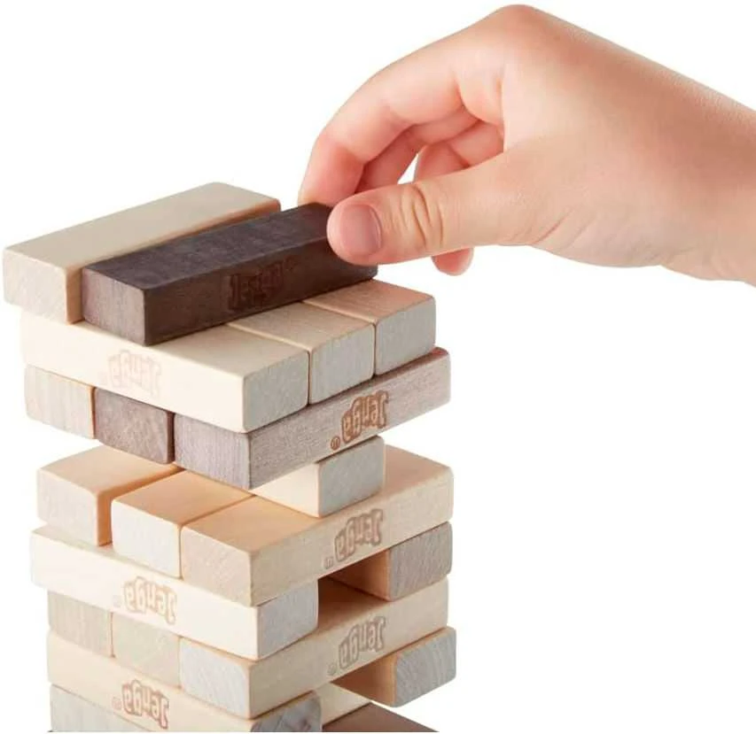Hasbro *****Jenga žaidimo kolekcinis leidimas Rustik C2314 /6