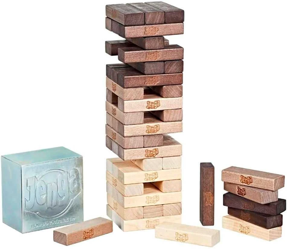 Hasbro *****Jenga žaidimo kolekcinis leidimas Rustik C2314 /6