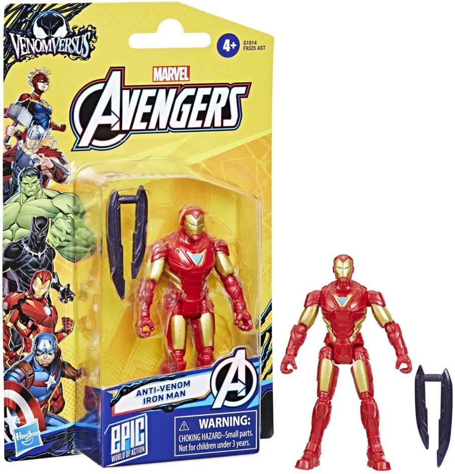Hasbro Marvel Avengers Anti-Venom Iron Man figure 10cm