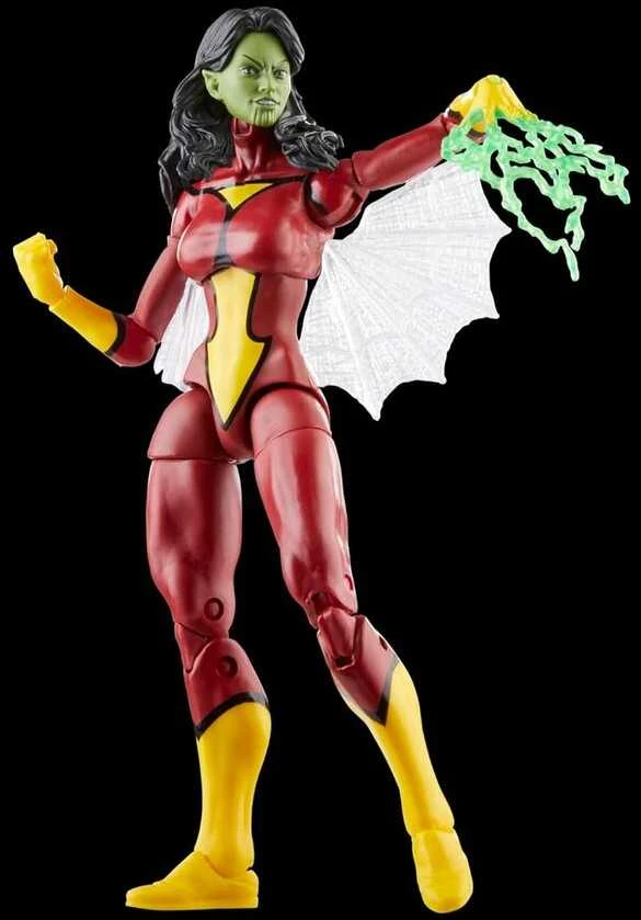 Hasbro Marvel Avengers Beyond Earth Mightiest Skrull Queen & Super Skrull figures 15cm