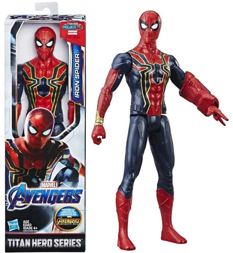 Hasbro Marvel Avengers Iron Spider Titan Hero figure 30cm